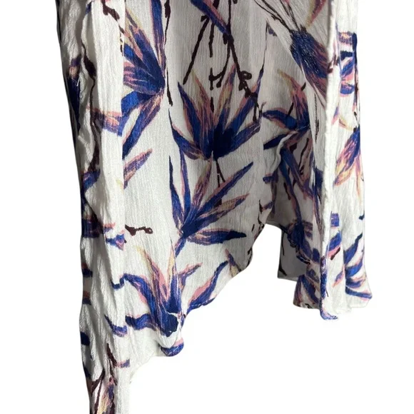 Intimiately Free People Simone Women’s Tank Top Size XS Surplice Tropical Floral - Picture 4 of 6